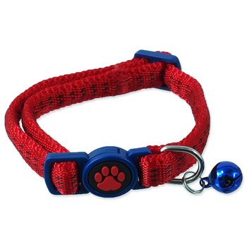 Obojek Magic Cat Nylon XS červený 1x19-31cm-KS