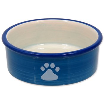 Miska Magic Cat keramická kočičí tlapka modrá 12,5x5cm-KS