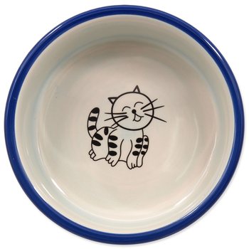 Miska Magic Cat keramická kočičí tlapka modrá 12,5x5cm-KS