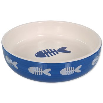 Miska Magic Cat keramická potisk ryba modrá 13x4cm 260ml-KS