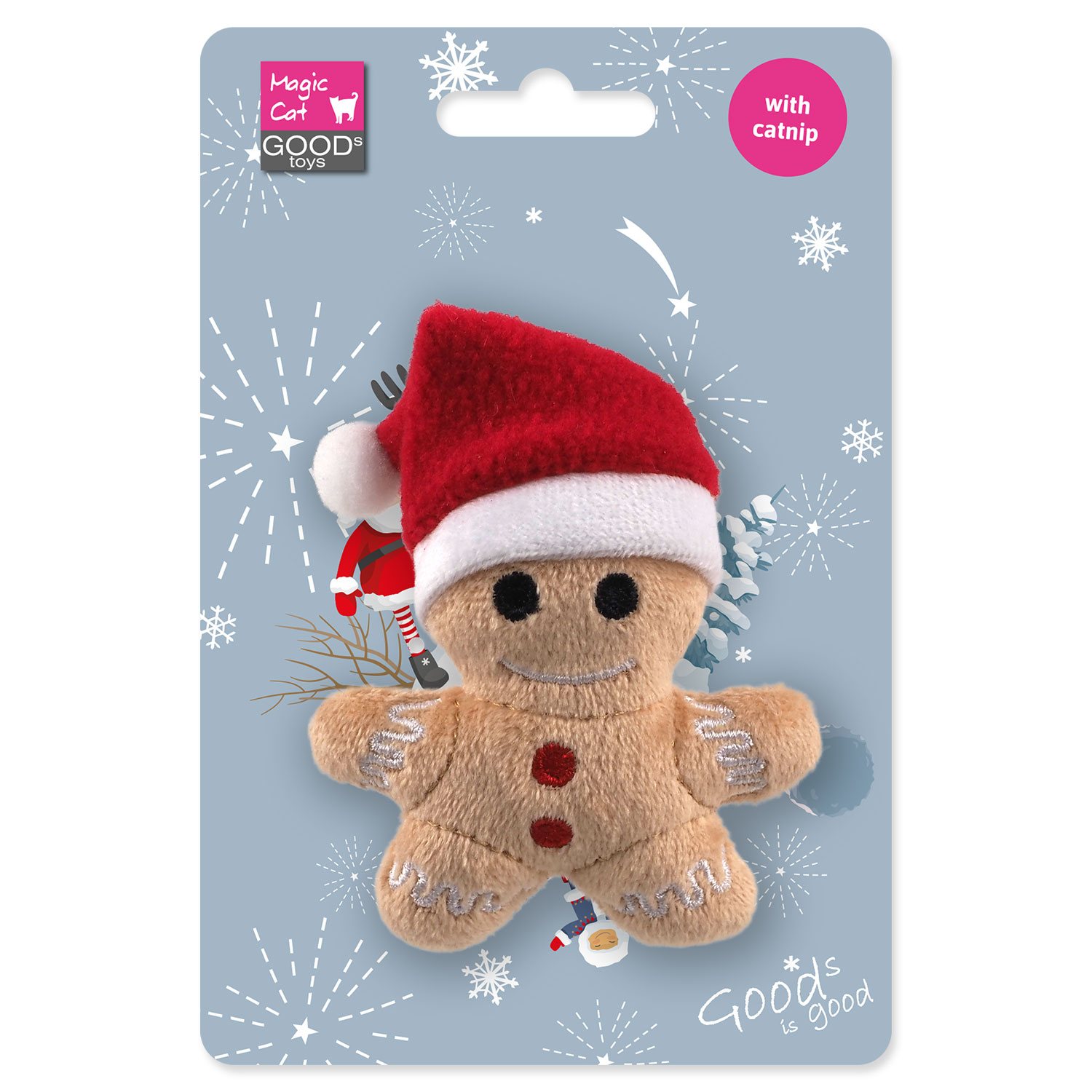 Hračka Magic Cat Winter Tale perníček 9cm-KS