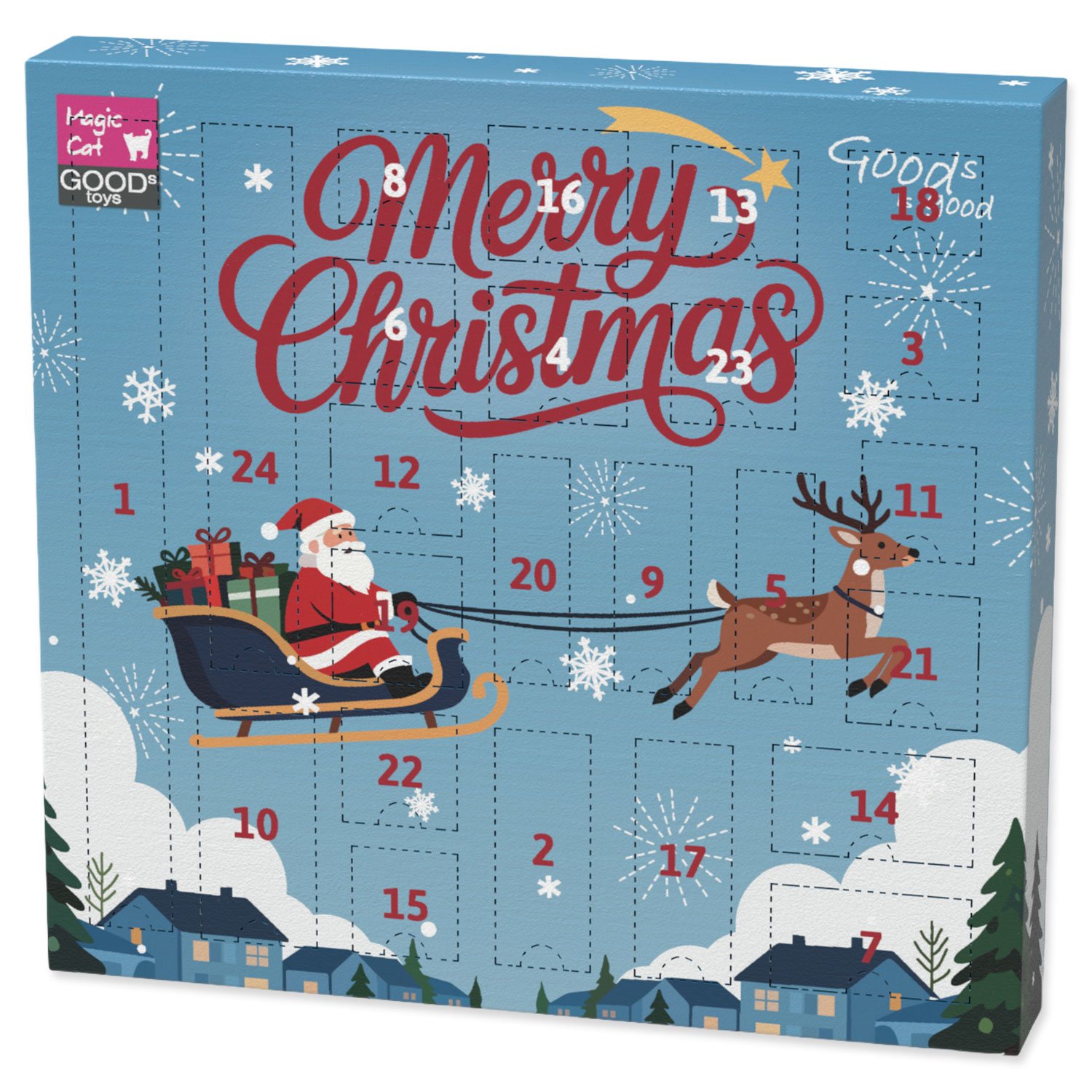 Kalendář Magic Cat Winter Tale adventní s hračkami-KS
