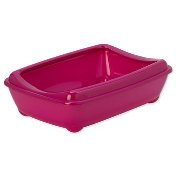 Toaleta Magic Cat Economy s okrajem červená 42x31x13cm-KS