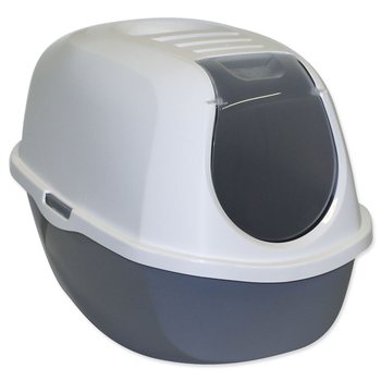 Toaleta Magic Cat s krytem šedá 39x53x41cm-KS