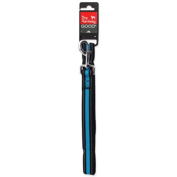 Vodítko Dog Fantasy Neoprene M/L modré 2,5x120cm-KS