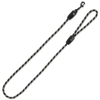 Vodítko Dog Fantasy provaz S černé 0,8x120cm-KS