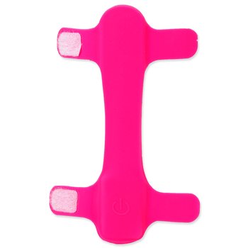 Návlek Dog Fantasy LED svítící růžový 15cm-KS