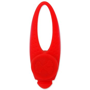 Přívěsek Dog Fantasy LED silikon červený 8cm-KS