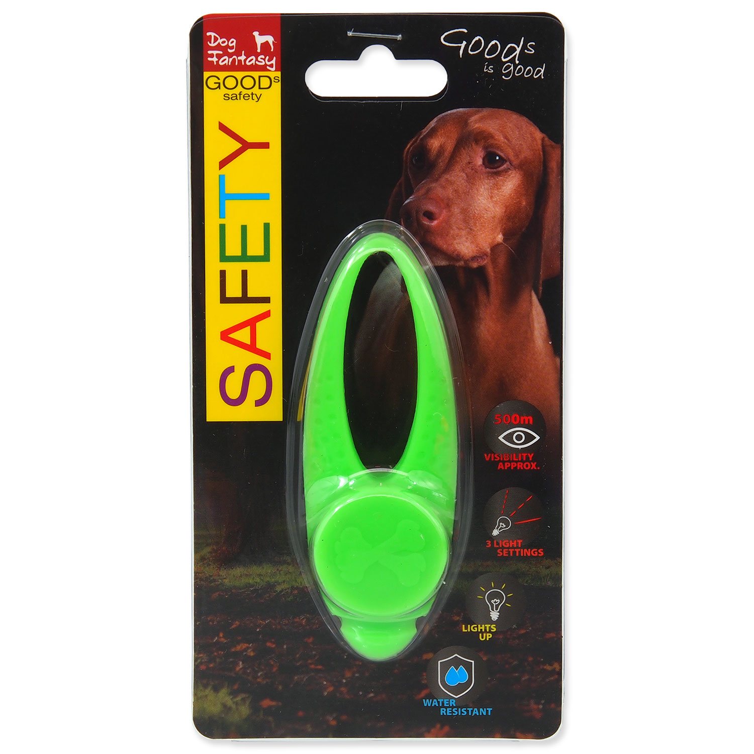 Přívěsek Dog Fantasy LED silikon  8cm-KS