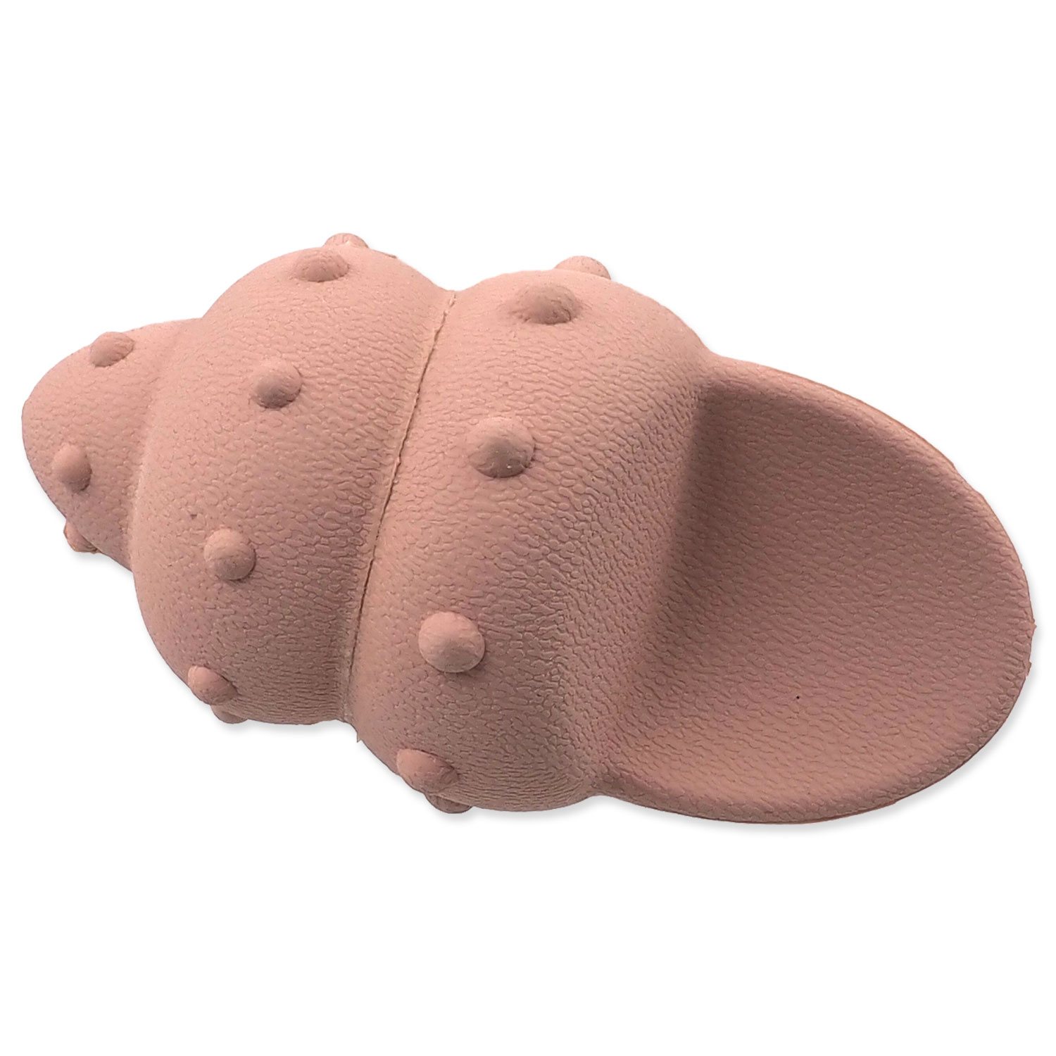 Hračka Dog Fantasy Sea Natural Toy lastura guma růžová 14,5cm-KS