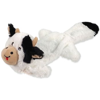 Hračka Dog Fantasy Recycled Toy kráva pískací s kapsičkou na pamlsky 50cm-KS