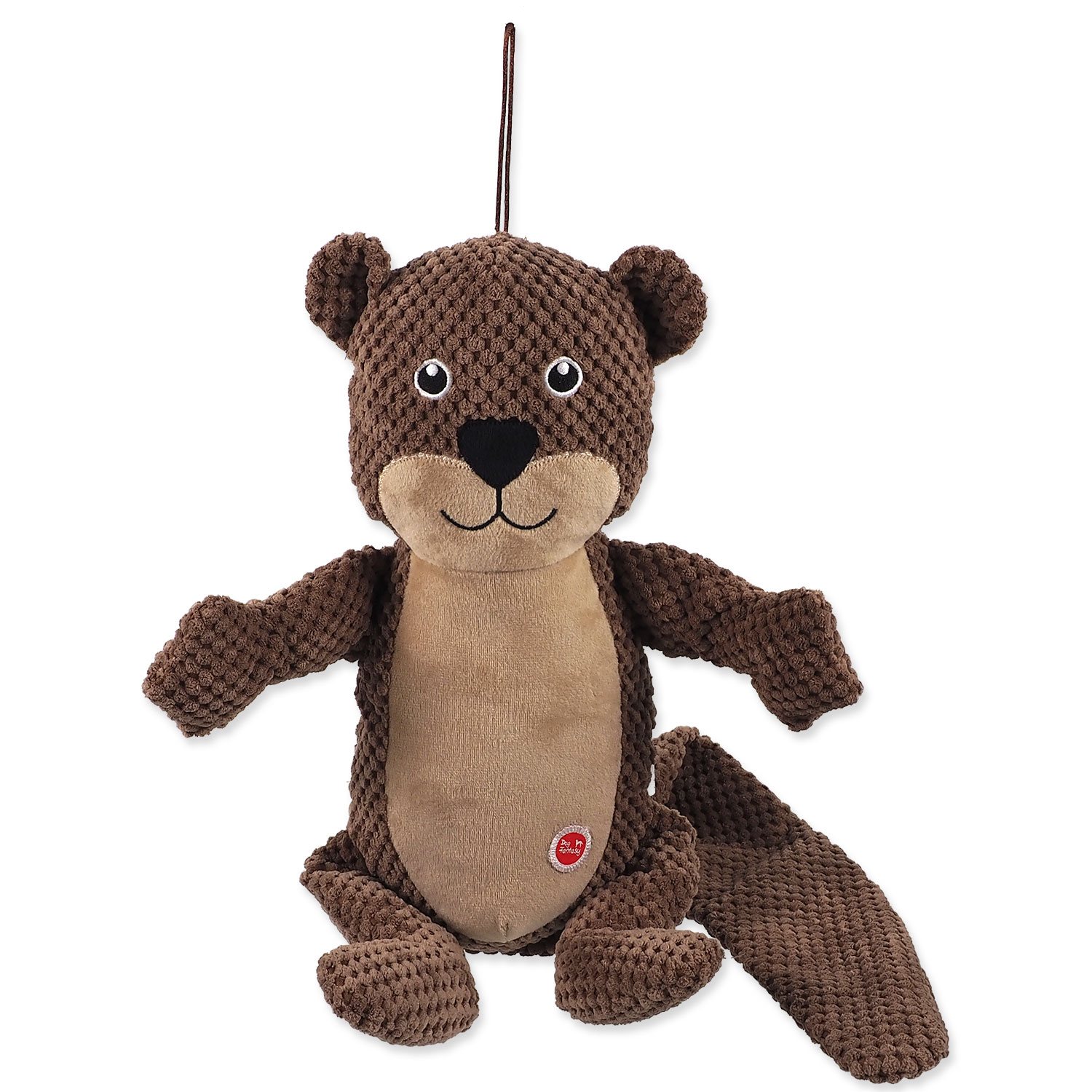 Hračka Dog Fantasy Jumbo bobr pískací a šustící 80cm  -KS