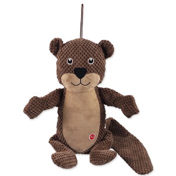 Hračka Dog Fantasy Jumbo bobr pískací a šustící 80cm  -KS