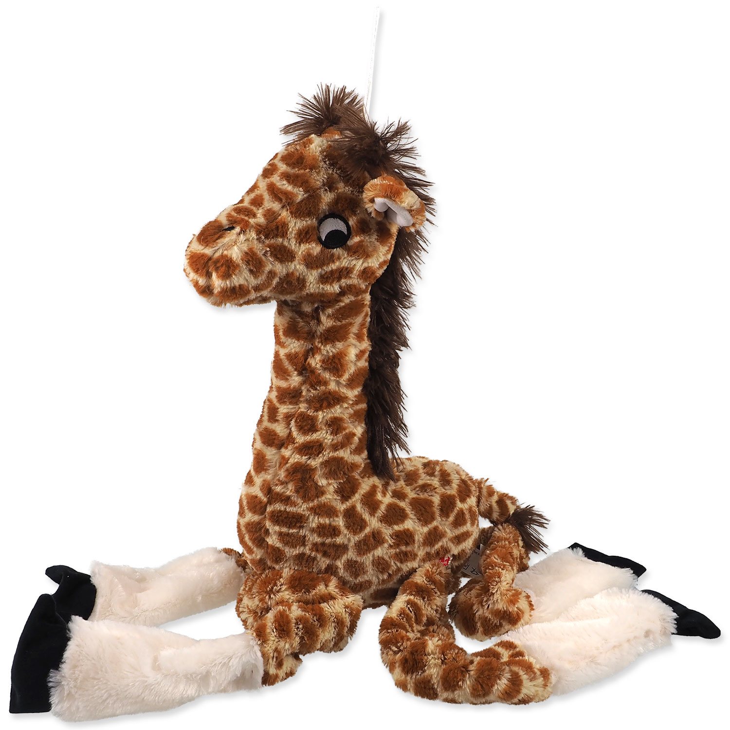 Hračka Dog Fantasy Jumbo žirafa pískací a šustící 87cm  -KS