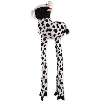 Hračka Dog Fantasy Jumbo kráva pískací a šustící 90cm  -KS