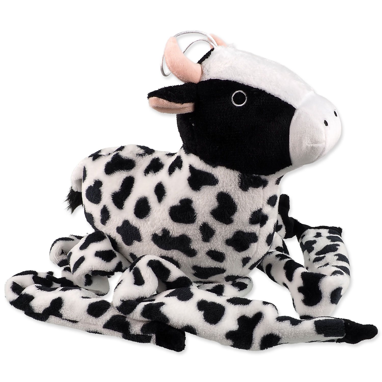 Hračka Dog Fantasy Jumbo kráva pískací a šustící 90cm  -KS