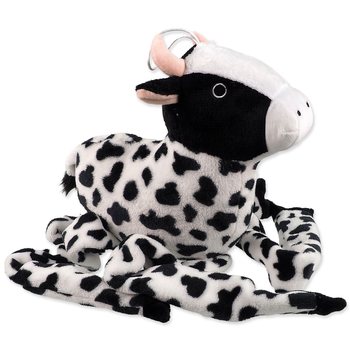 Hračka Dog Fantasy Jumbo kráva pískací a šustící 90cm  -KS