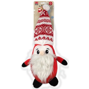 Hračka Dog Fantasy Winter Tale Santa s čepicí, pískací 40cm-KS