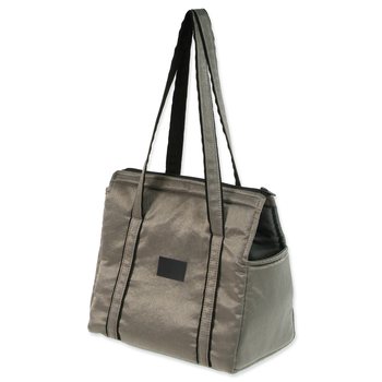 Taška Dog Fantasy Platinum stříbrná 30cm-KS