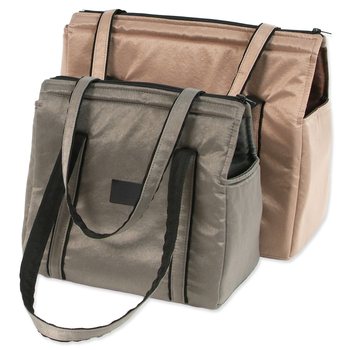 Taška Dog Fantasy Platinum stříbrná 30cm-KS