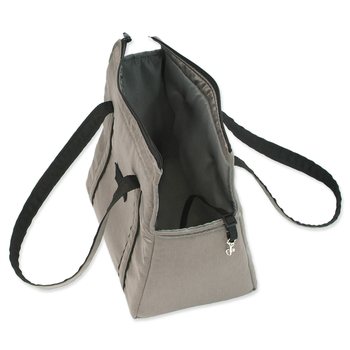 Taška Dog Fantasy Platinum světle stříbrná 40cm-KS