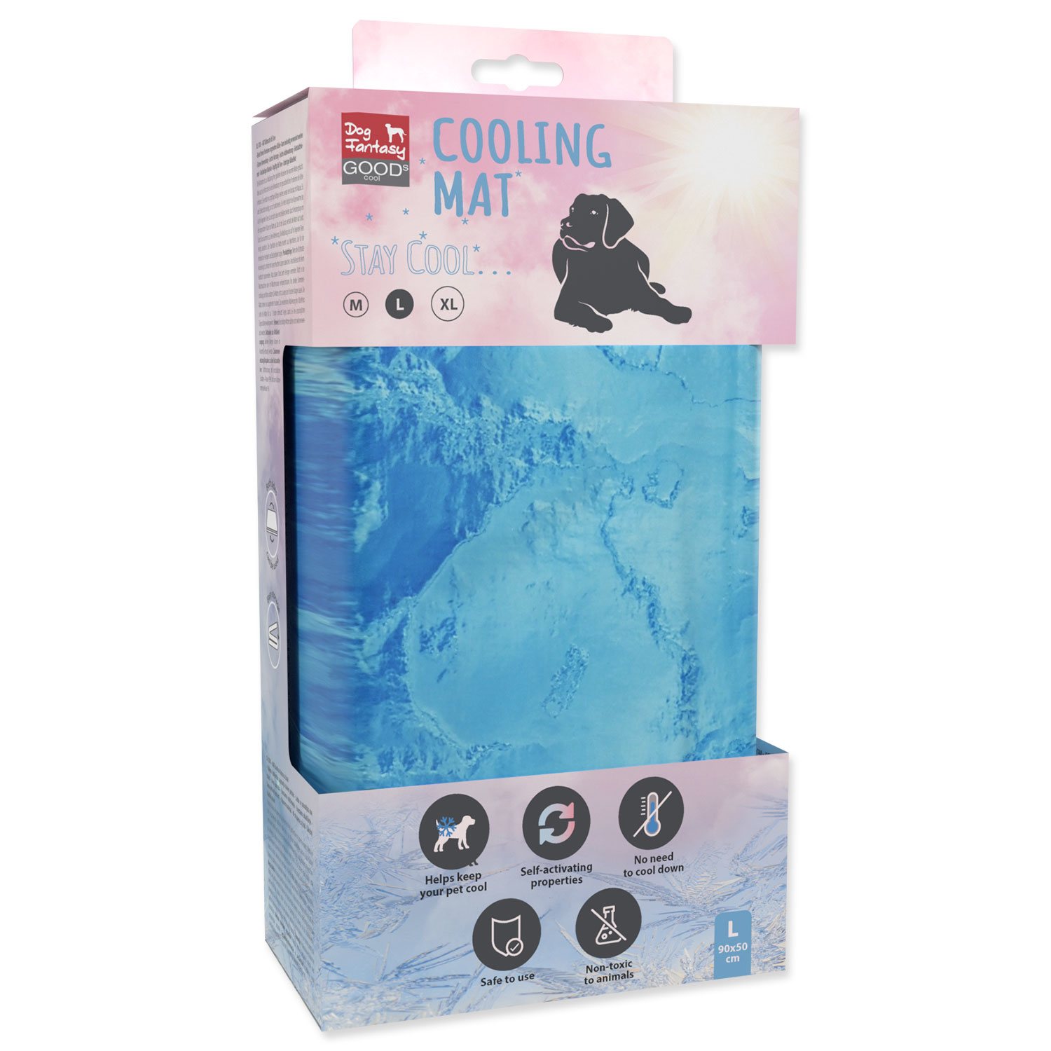Podložka Dog Fantasy chladící 90x50cm-KS