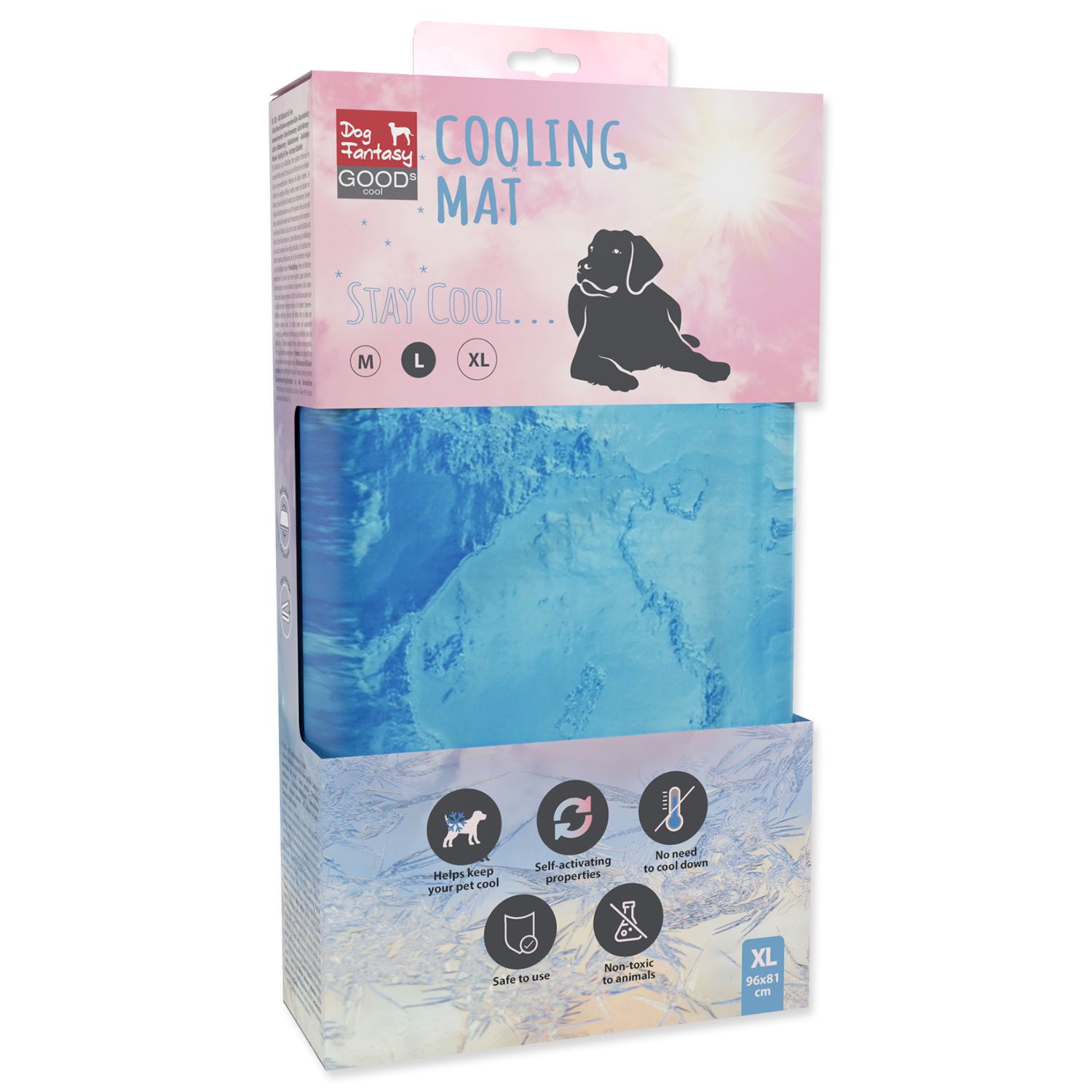 Podložka Dog Fantasy chladící 96x81cm-KS