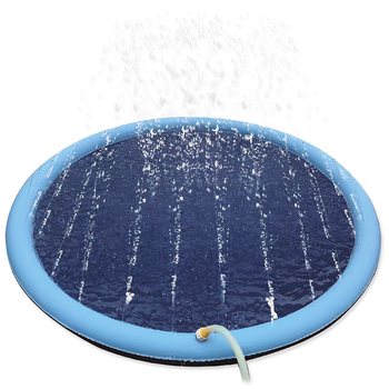 Brouzdaliště Dog Fantasy s vodními tryskami 170cm-KS