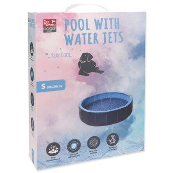 Bazének Dog Fantasy s vodními tryskami 80x20xm-KS