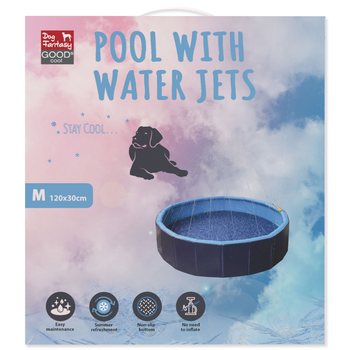 Bazének Dog Fantasy s vodními tryskami 120x30m-KS