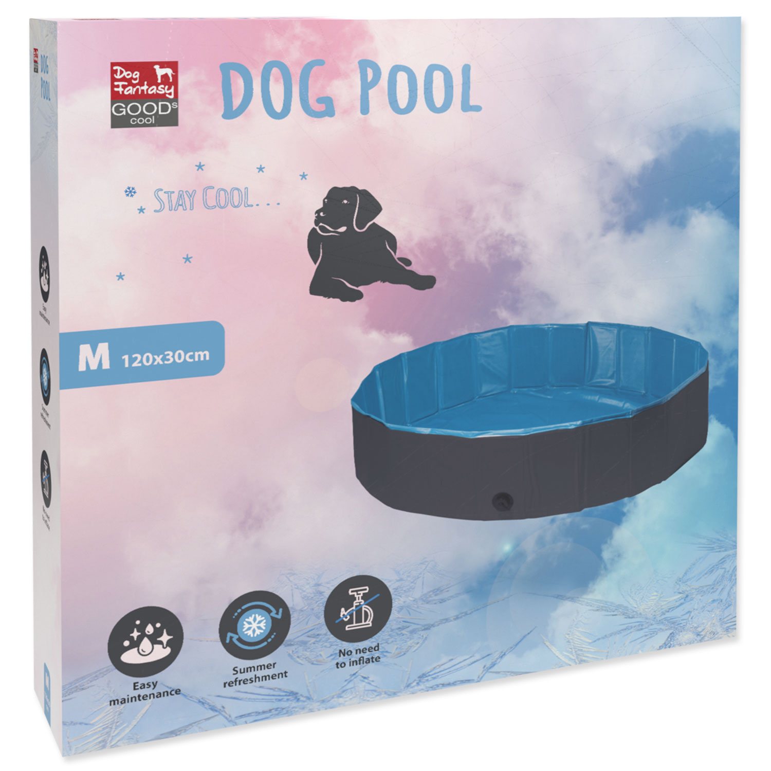 Bazén Dog Fantasy  kulatý 120x30cm-KS