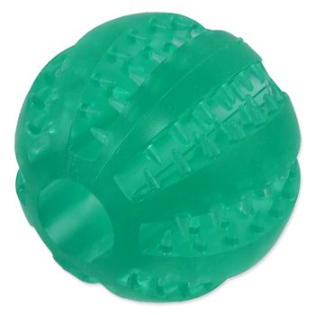 Míček Dog Fantasy DENTAL MINT zelený 5cm-KS
