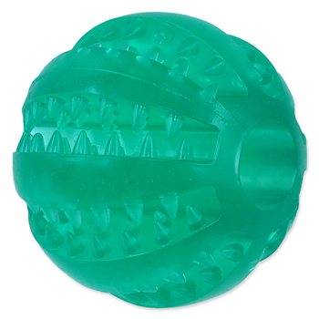 Míček Dog Fantasy DENTAL MINT zelený 6cm-KS
