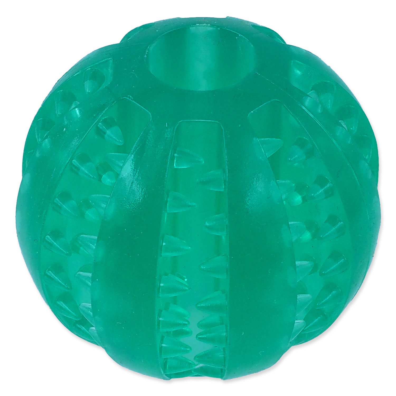 Míček Dog Fantasy DENTAL MINT zelený 6cm-KS