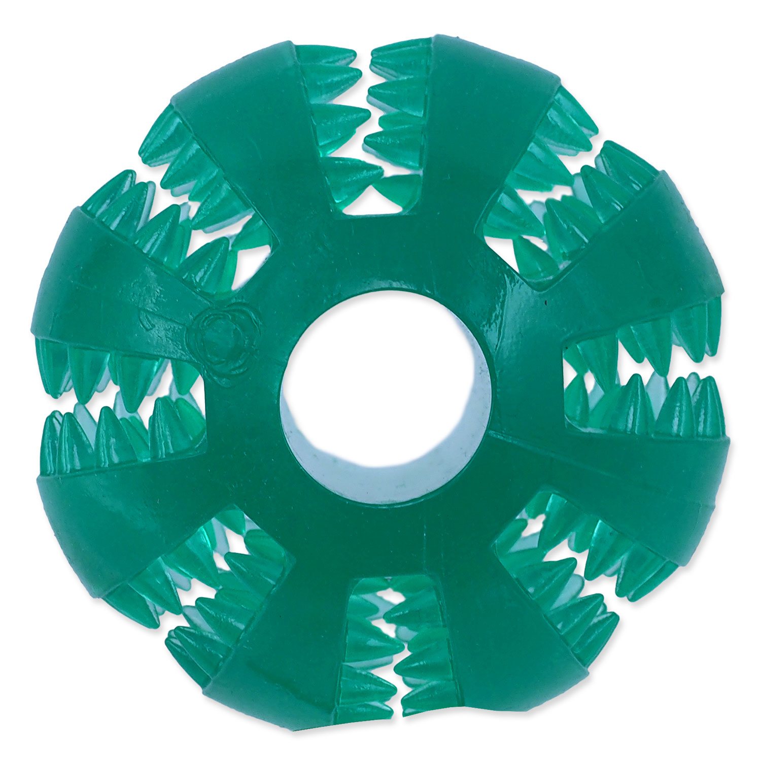 Míček Dog Fantasy DENTAL MINT zelený 7cm-KS