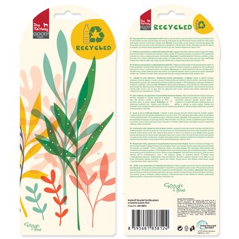 Hračka Dog Fantasy Recycled Toy liška pískací se šustícím ocasem 39cm-KS