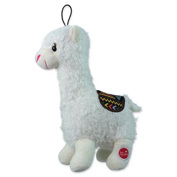 Hračka Dog Fantasy Stuffed Toy lama pískací mix barev 26cm-KS