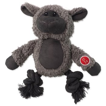 Hračka Dog Fantasy Snuggle mix zvířat s uzly a pískátkem 21cm-KS