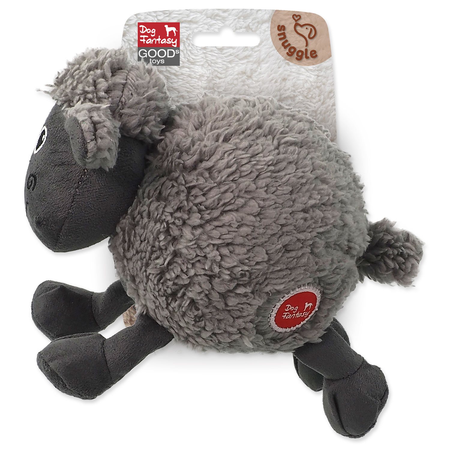 Hračka Dog Fantasy Snuggle mix zvířat s pískacím balonem 15cm
