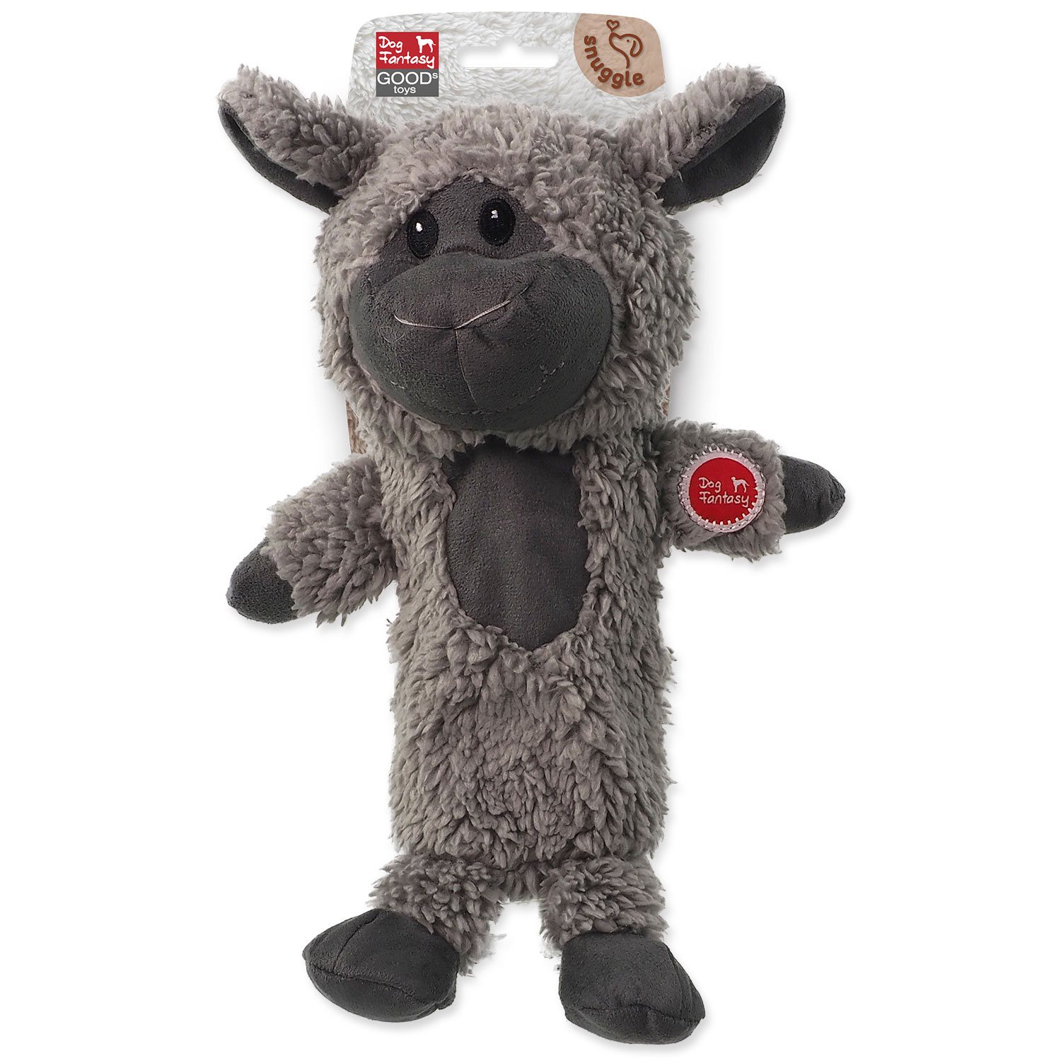 Hračka Dog Fantasy Snuggle mix zvířat s pet lahví 26cm-KS