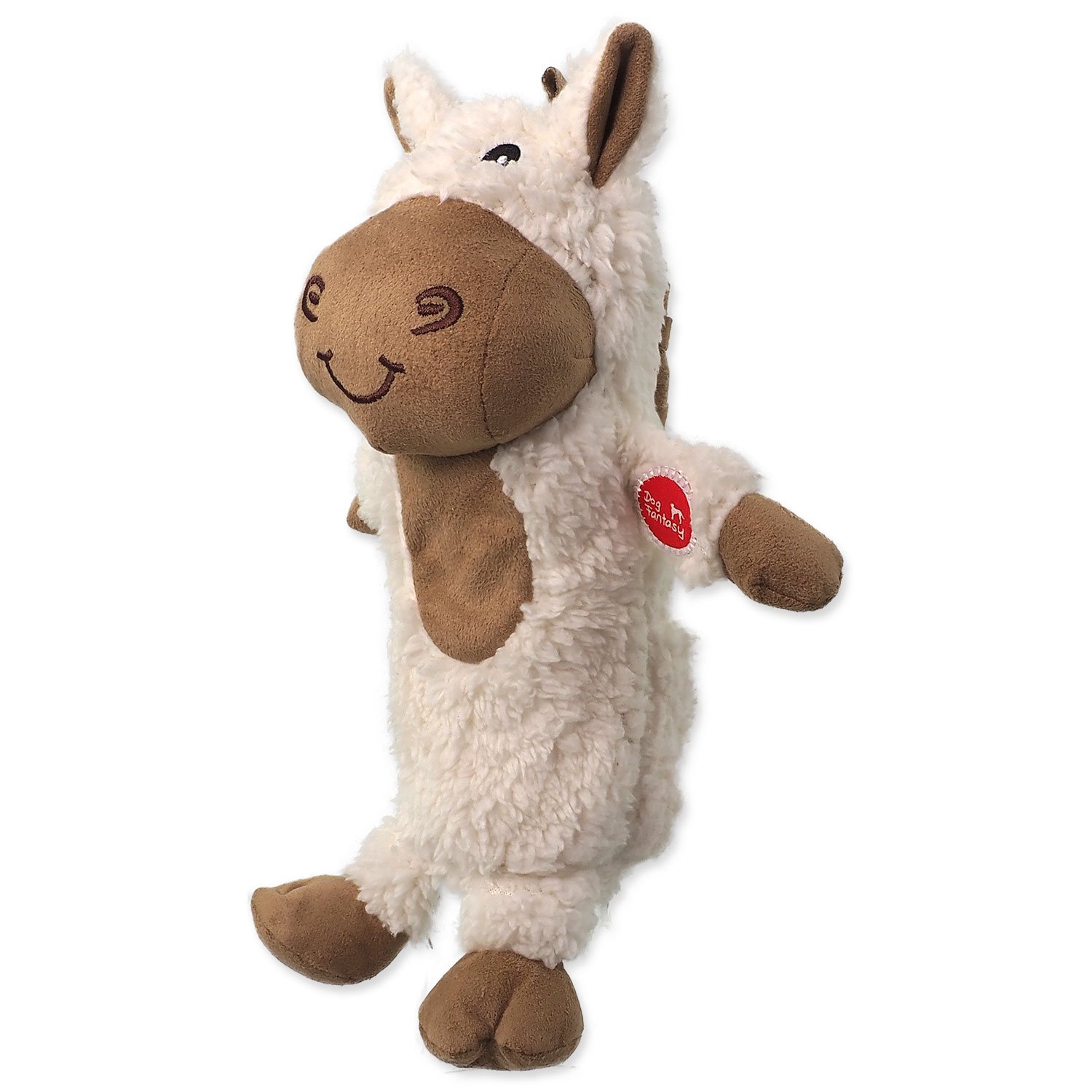 Hračka Dog Fantasy Snuggle mix zvířat s pet lahví 26cm-KS