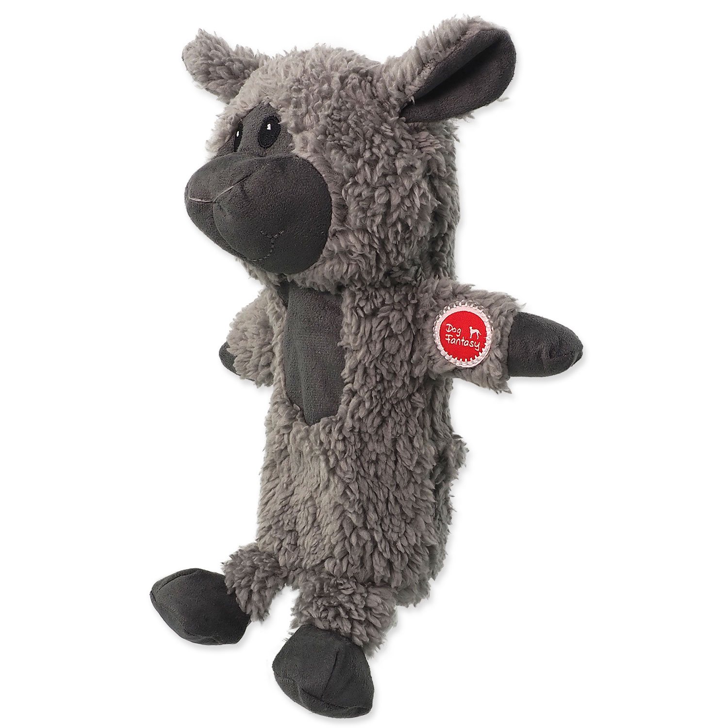 Hračka Dog Fantasy Snuggle mix zvířat s pet lahví 26cm