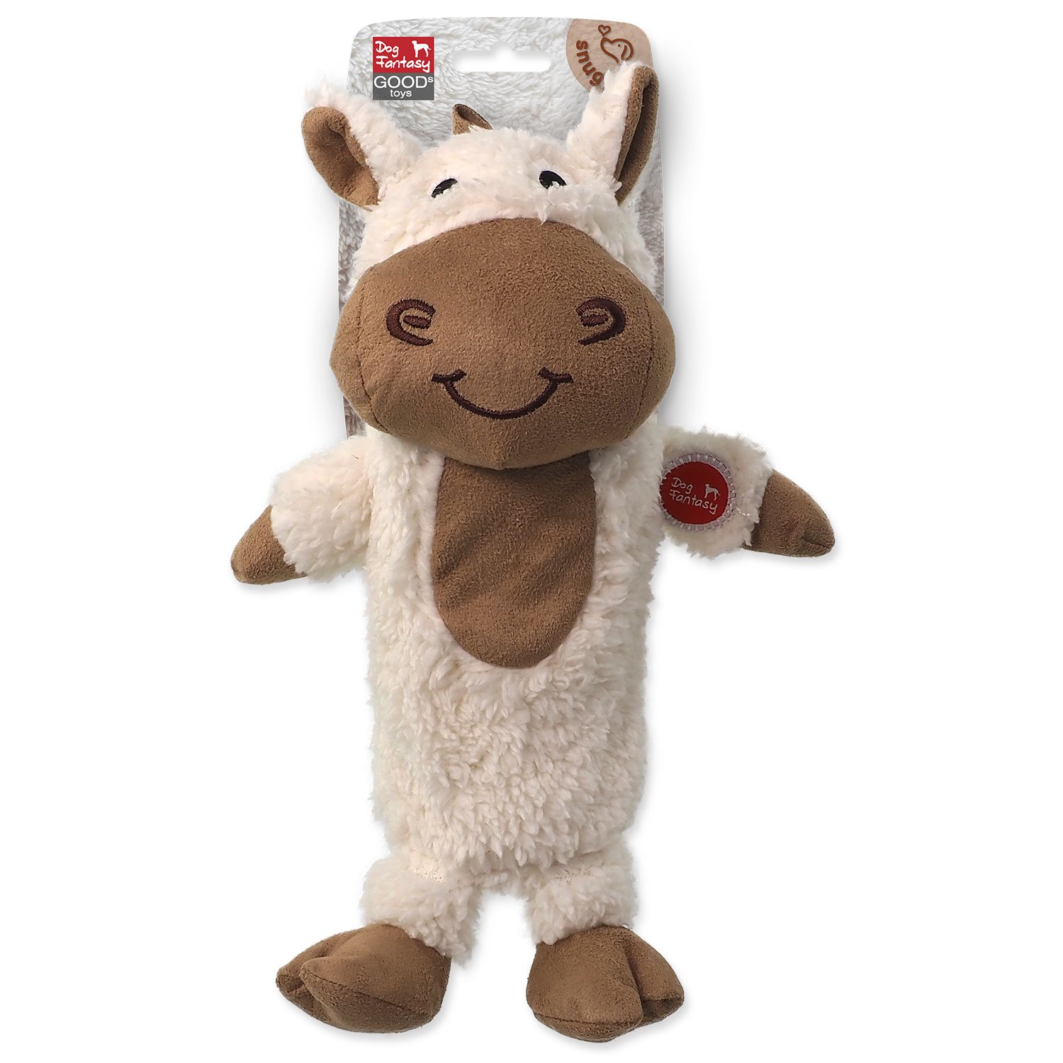 Hračka Dog Fantasy Snuggle mix zvířat s pet lahví 26cm