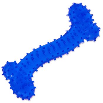 Hračka Dog Fantasy kost gumová modrá 11cm-KS