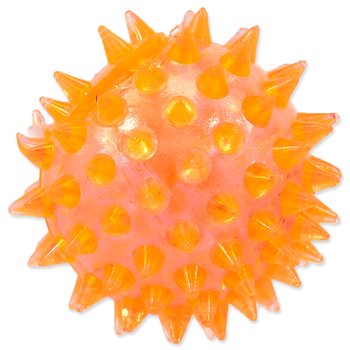Hračka Dog Fantasy míček pískací oranžový 5cm-KS