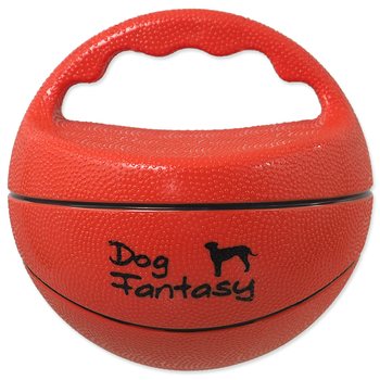 Hračka Dog Fantasy Ball míč s rukojetí pískací 15cm-KS