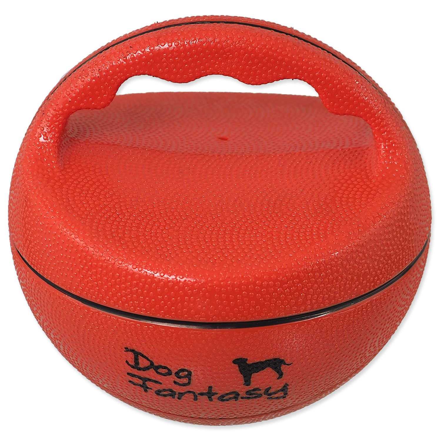 Hračka Dog Fantasy Ball míč s rukojetí pískací 15cm