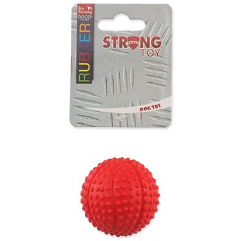 Hračka Dog Fantasy míček basketbal s bodlinami pískací mix barev 5,5cm-KS