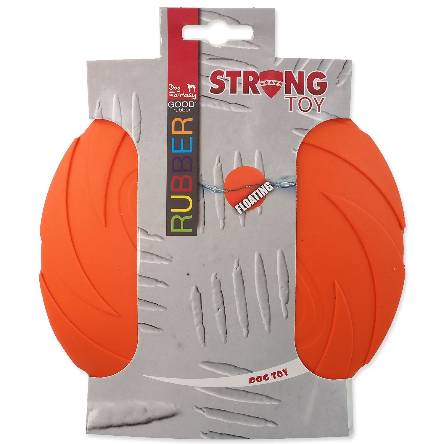 Hračka Dog Fantasy disk plovoucí oranžový 18cm-KS