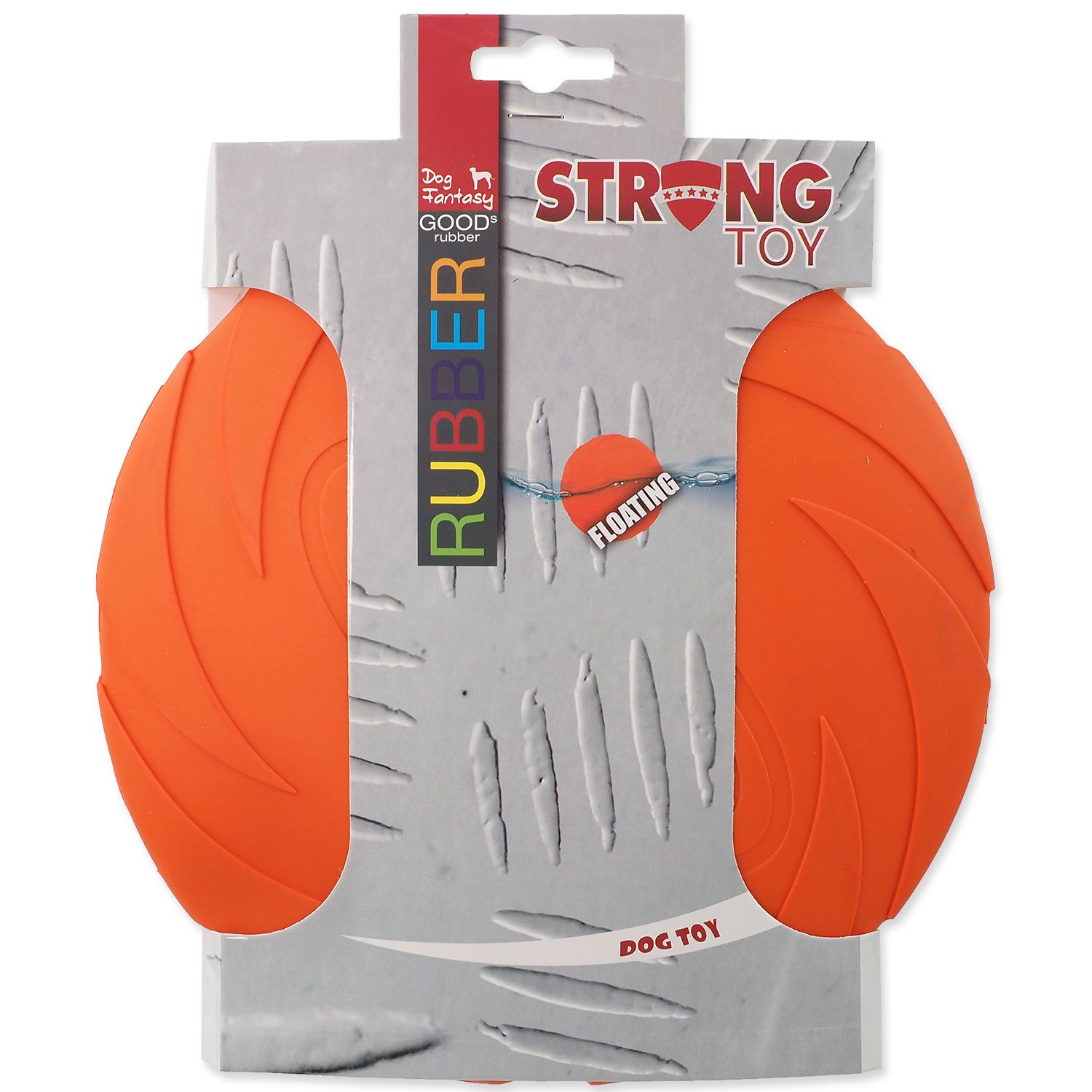 Hračka Dog Fantasy disk plovoucí oranžový 22cm-KS